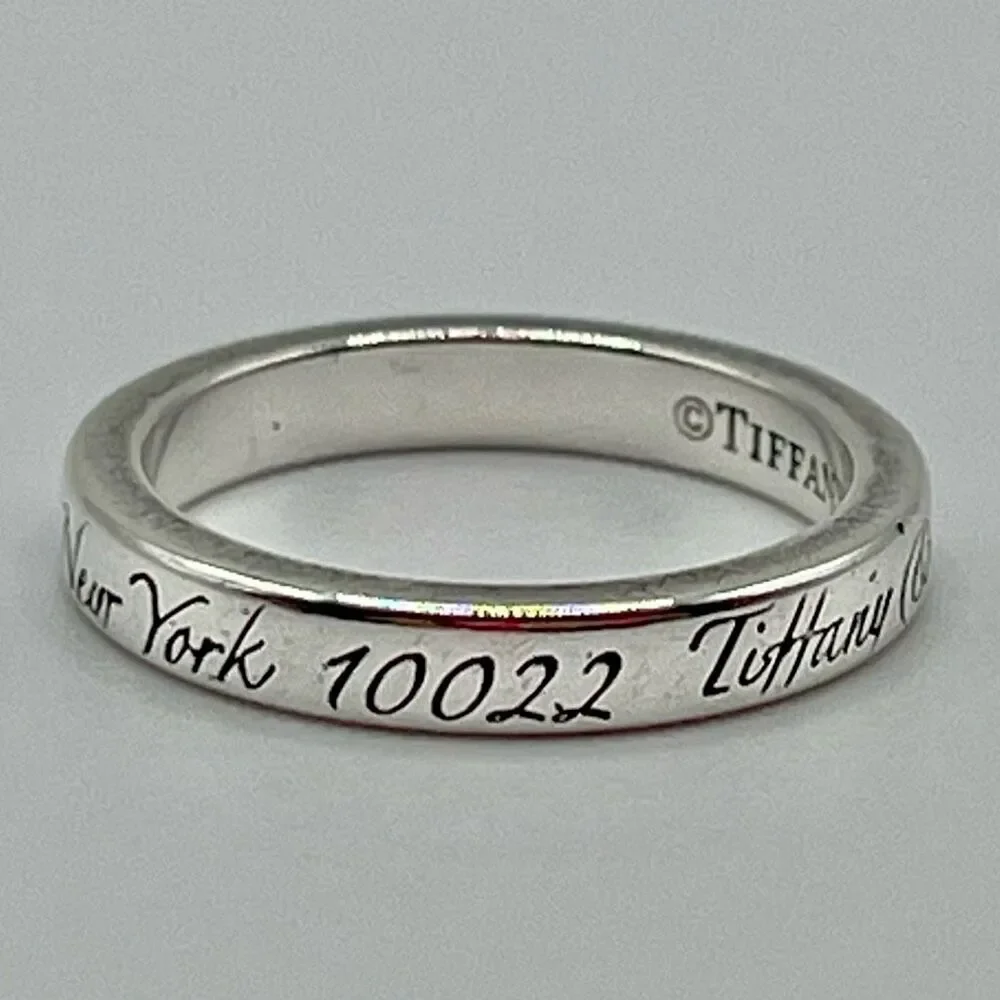 Rare & Retired - Tiffany & Co Notes Fifth Ave Ring - Size 4
